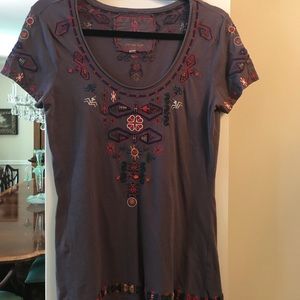 Johnny Was T shirt, EUC, size S